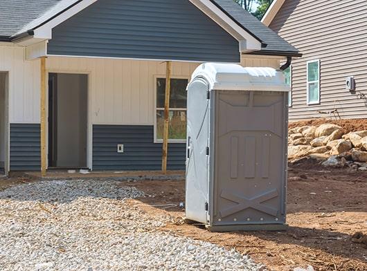 customers can work with standard portable toilets to determine the best placement location for the restrooms at their event